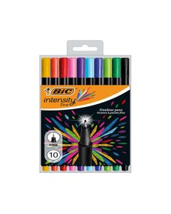 Pack de 10 Stylo BIC Intensity fine - Couleurs Assorties (9005631)