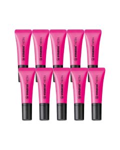 Pack de 10 Surligneurs STABILO Neon - Magenta