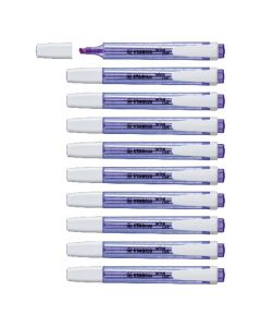 Pack de 10 Surligneurs STABILO Swing Cool - Lavande