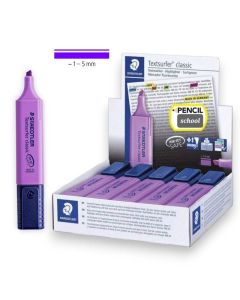 Pack de 10 Surligneurs STAEDLTER Textsurfer classic 364 - Violet