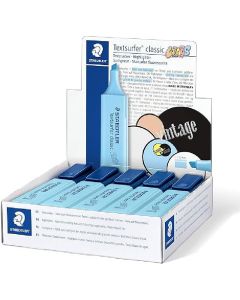 Pack de 10 Surligneurs STAEDTLER TEXTSURFER Classic - Bleu Clair