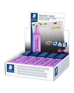 Pack de 10 Surligneurs STAEDTLER TEXTSURFER Classic - Lavande