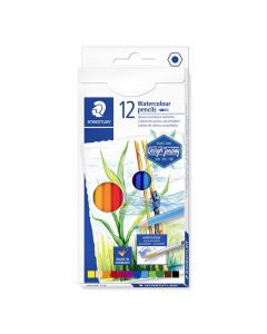 Pack de 12 Crayons aquarellables de couleurs STAEDTLER Design Journey