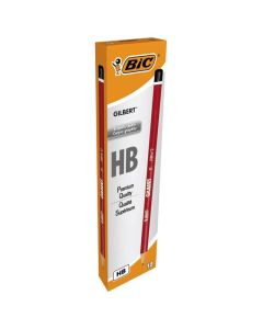 Pack de 12 Crayons BIC Gilbert 33 HB - Noir