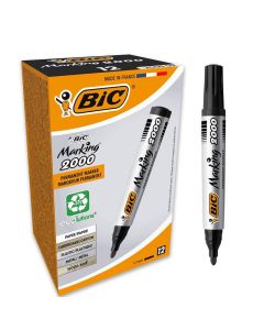 Pack de 12 de Marqueurs BIC Eco Marking 2000
