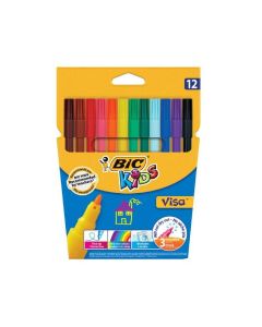 Pack de 12 Feutres BIC KIDS - Assortie 888695