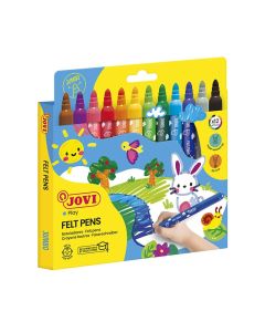 Pack de 12 Feutres JOVI MAXI Lavables 