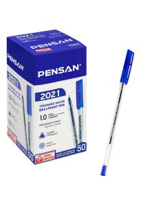Pack De 50 Stylos à Bille PENSAN - Bleu