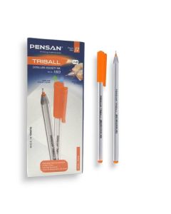 Pack de 12 Stylos à Bille PENSAN Triball - Orange