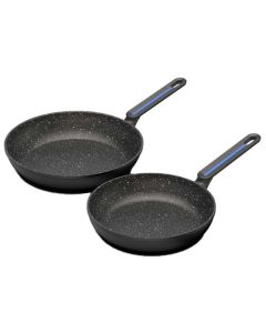 Pack De 2 Poêles TECHWOOD 28cm&24cm - Noir