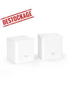 Pack de 2 Répéteurs WIFI TENDA MW3 AC1200 maillé - Blanc