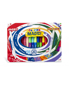 Pack de 20 Marqueurs Magiques CARIOCA Magic Color Change 