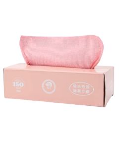Pack de 20 Serviettes de Cuisine en Microfibre - Rose