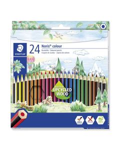 Pack de 24 Crayon de couleur STAEDRLER Noris colour 185 