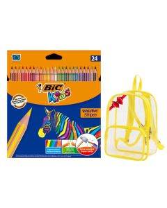Pack de 24 Crayons Couleurs BIC Tropicolors