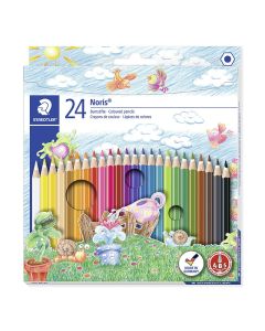 Pack de 24 Crayons de couleur STAEDTLER Noris 144
