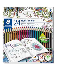 Pack de 24 Crayons de couleur STAEDTLER Noris 