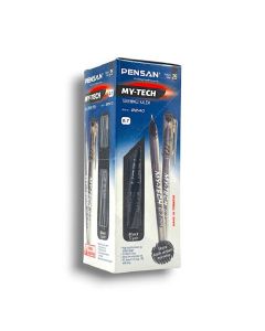 Pack de 25 Stylos à Bille PENSAN MY TECH - Noir