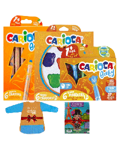 Pack de 3 Articles CARIOCA BABY (1 an et plus) + 2 Articles Gratuits