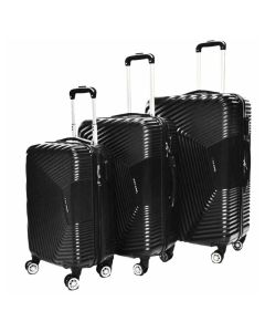 Pack de 3 Valises SAFARI - Noir