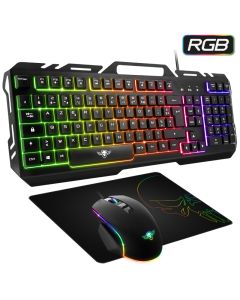 PACK de 3en1 Gamer SPIRIT OF GAMER PRO PMK5 - Noir