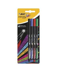 Pack de 4 Feutres BIC Blister Intensity - 449336