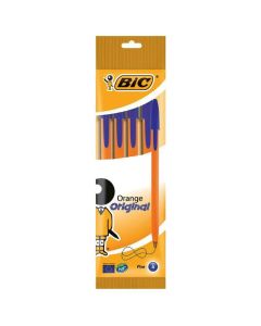 Pack De 4 Stylos BIC à Bille Orange/Bleu - 601217