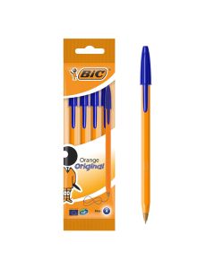 Pack de 4 Stylos BIC Original Bleu - Orange (1217)