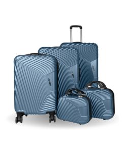 Pack de 5 Valises SAFARI - Bleu Clair