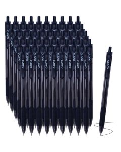 Pack de 50 Stylos à Bille CLARO Trion Grip RT - Noir