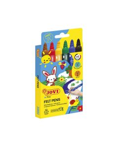 Pack de 6 Feutres JOVI MAXI Lavables