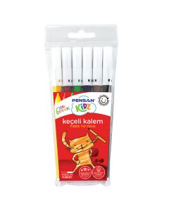 Pack de 6 Feutres PENSAN Kidz 0.5-0.7 mm Assortis (99055)