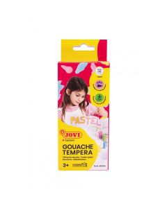 Pack de 6 Pots Gouache JOVI 15 ML - Pastel