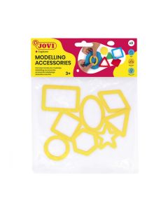 Pack de 8 moules à découper figures géométriques JOVI Pour modelage 