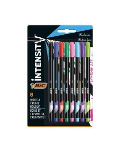 Pack de 8 Stylos BIC Blister Intensity fine - Couleur Assorties (449268)