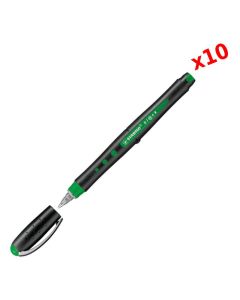 Pack de Stylos Roller STABILO bl@ck Fine 0.5 mm - Vert