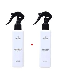 Pack Diffuseurs SELVABIO Fleur de Lys & Océan Marin - 400ml