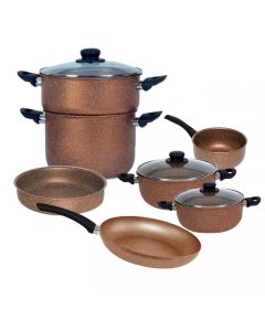 Pack El Gusto By COOK'ART De 10 Pièces - Bronze (6192903127220)