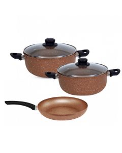 Pack El Gusto By COOK'ART De 5 Pièces - Bronze