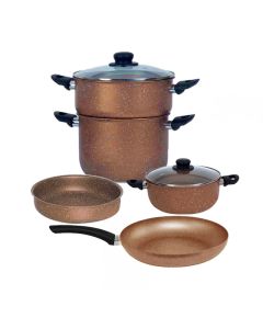 Pack El Gusto By COOK'ART De 7 Pièces - Bronze