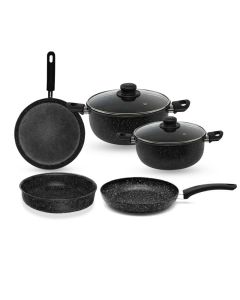 Pack El Gusto By COOK'ART De 7 Pièces - Noir (3110202500059)