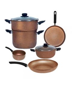 Pack El Gusto By COOK'ART De 8 Pièces - Bronze