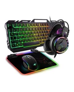 PACK Gaming 4 en 1 SPIRIT OF GAMER Ultimate 300 - Noir