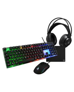 Pack Gaming G-LAB COMBO NEON 4 en 1 - Noir
