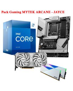 Pack Gaming MYTEK: I7-13700KF, Pro Z790-A, RTX 4070 Super & 32Go RGB