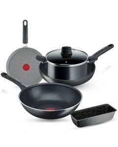 Pack TEFAL De 6 Pièces - Noir