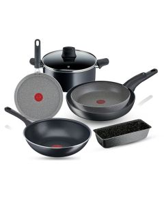 Pack Tefal De 7 Pièces - Noir