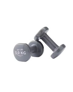 Paire D'haltères Fitness 2*3 kg - gris