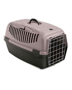 Panier de Transport GULLIVER 2 Porte Métal Pour Chat Et Chien - Beige