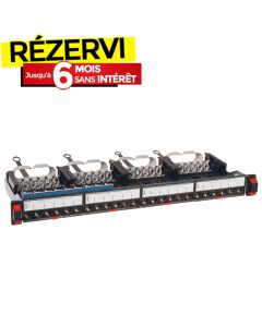 Panneau de Brassage Droit LEGRAND 24 ports FTP CAT 6 1U